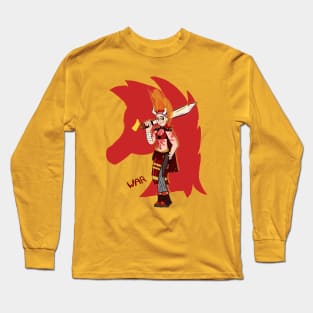 Red Horsewoman (War) Long Sleeve T-Shirt
